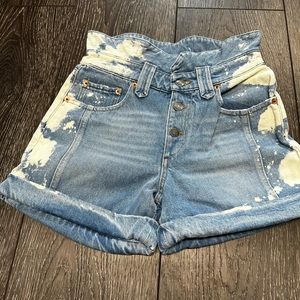 Ser.o.ya Cass paperbag shorts 25 bleached
